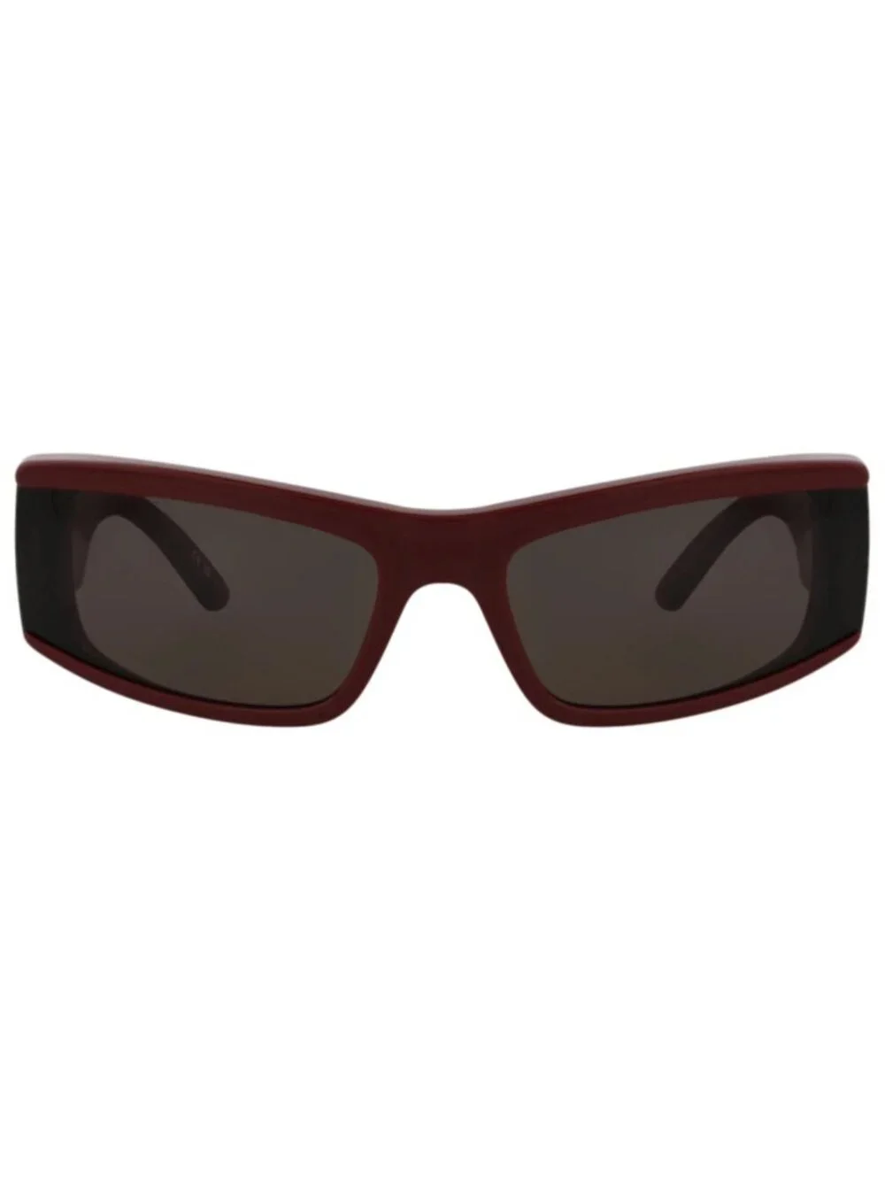 New Balenciaga Women's Sunglasses Cat Eye Recycled Acetate Frame Unisex Burgundy